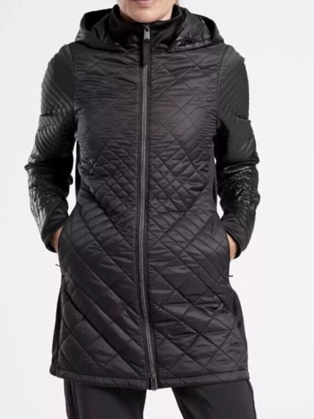 Athleta Bayview Coat, 2X, Black